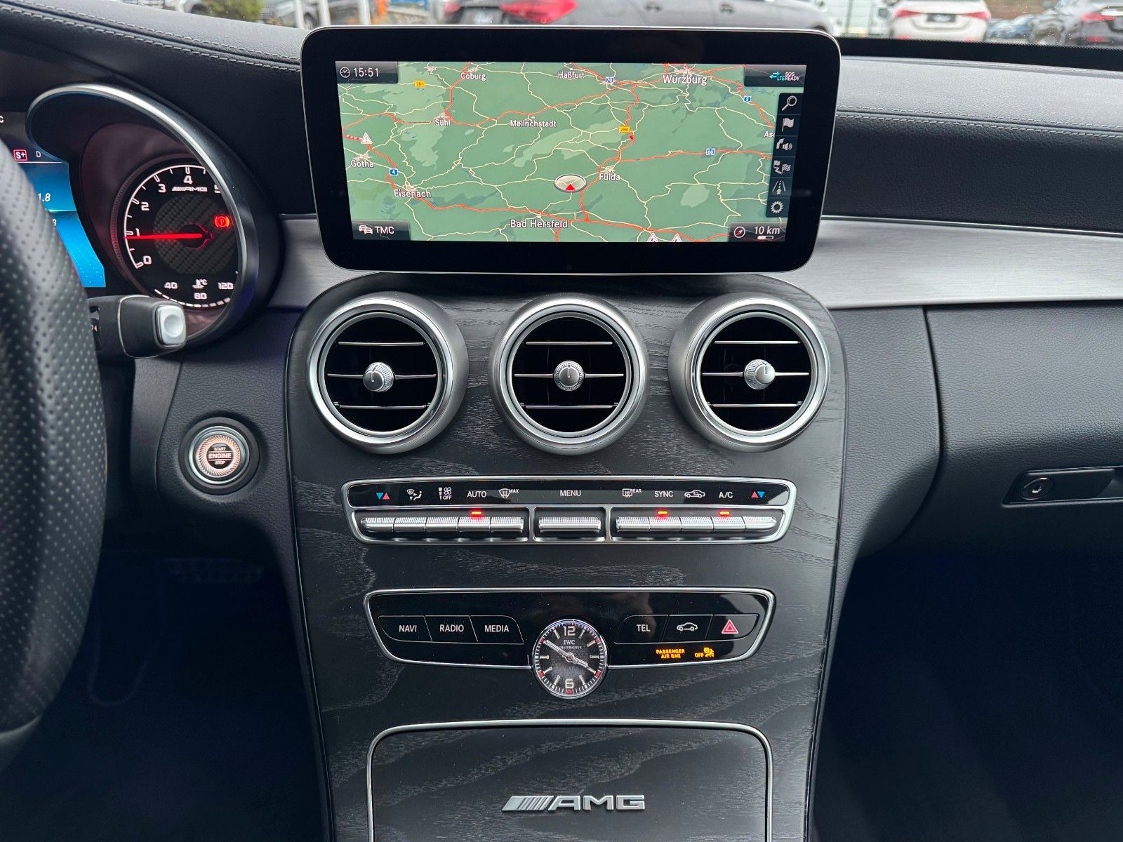 Fahrzeugabbildung Mercedes-Benz C 63 AMG T Pano+Burmester+Distr+Memory+RFK