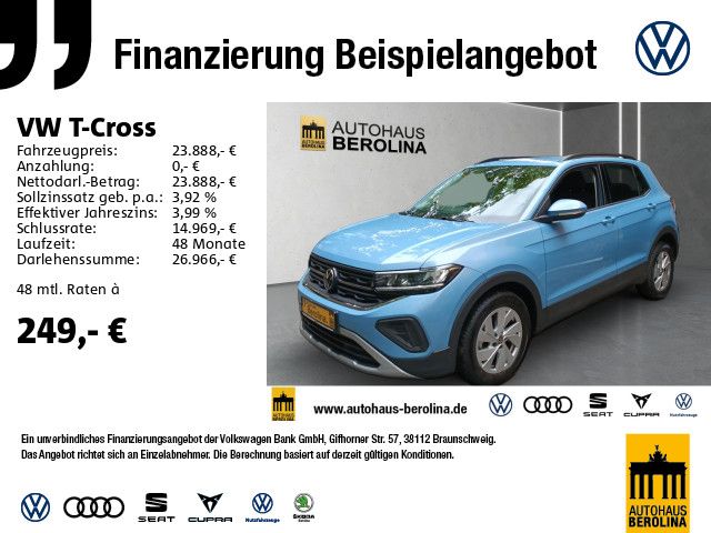 VW T-Cross 1.0 TSI Life DSG *Digi.C-Pro*ACC*SHZ*