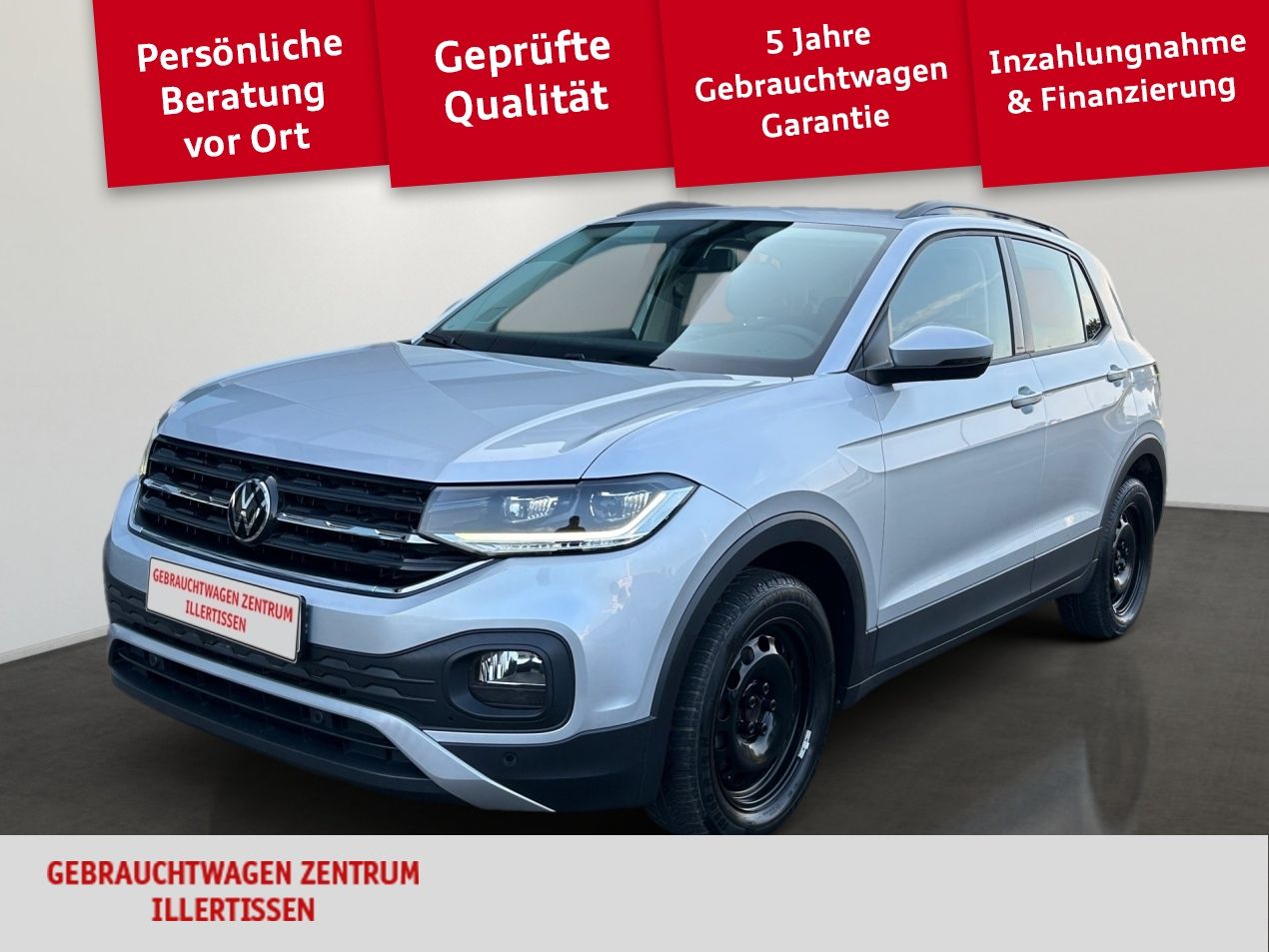 VW T-Cross 1.0 TSI Life *LED*PARKSENSOR*SITZH*