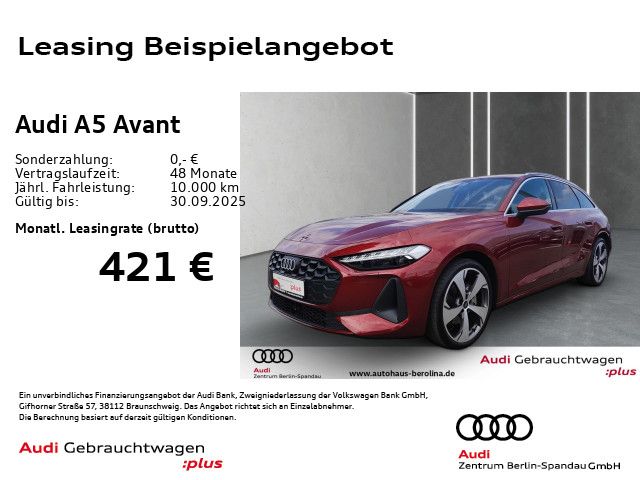 A5 Avant TFSI S tronic *AHK*ACC*LED+*R-CAM*