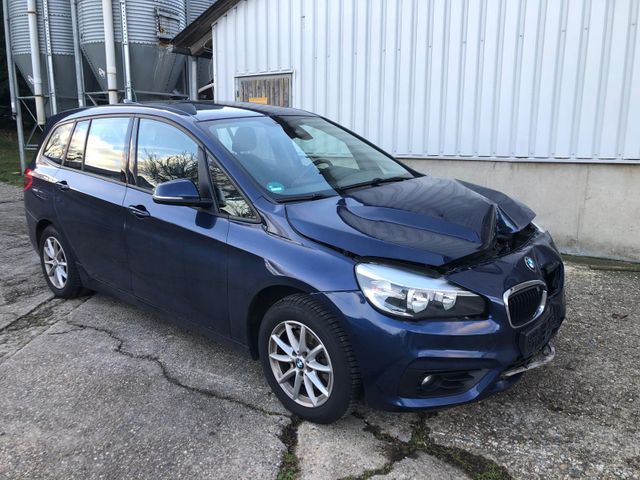 BMW Gran Tourer 218 i Advantage Unfall vorne