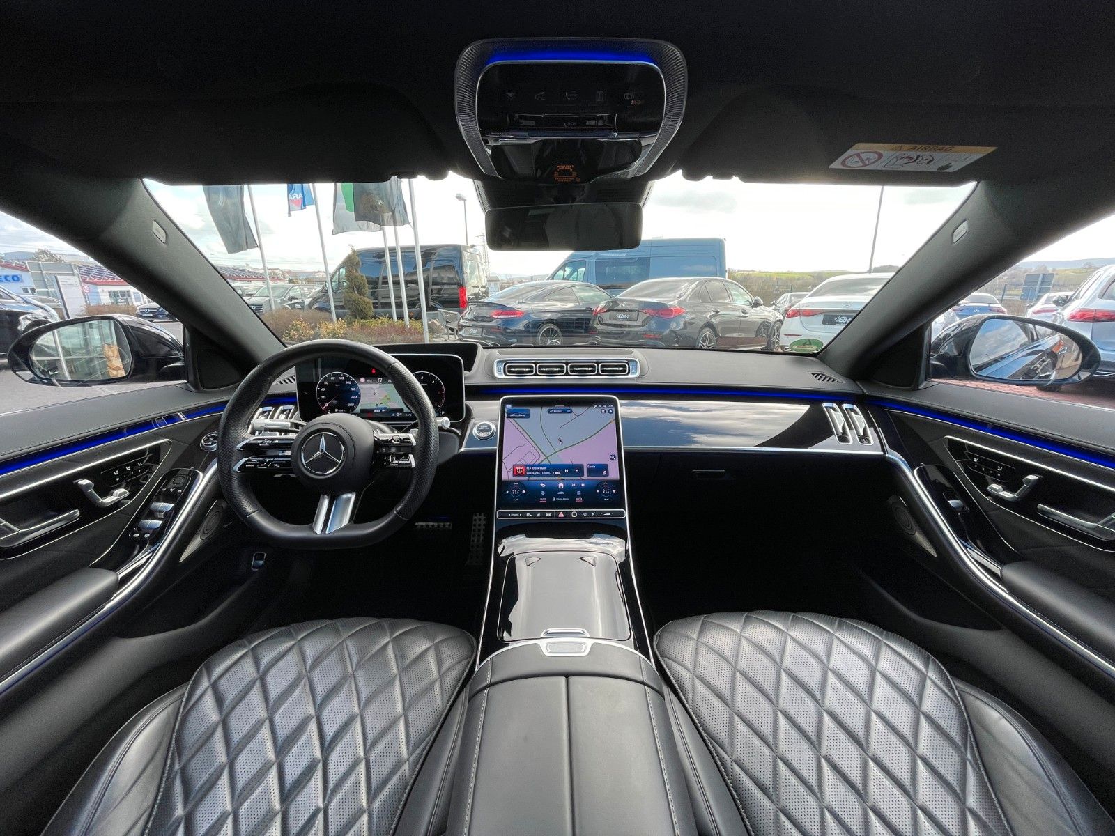 Fahrzeugabbildung Mercedes-Benz S 400 d 4M Lang AMG Burm+Pano+StdH+3D+Fond+HUD