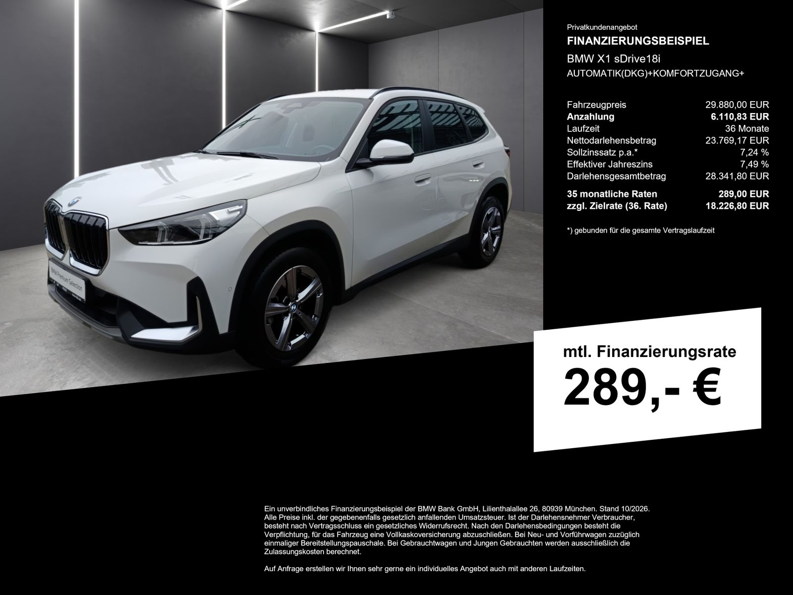 BMW X1 sDrive18i AUTOMATIK(DKG)+KOMFORTZUGANG+ imagem 2
