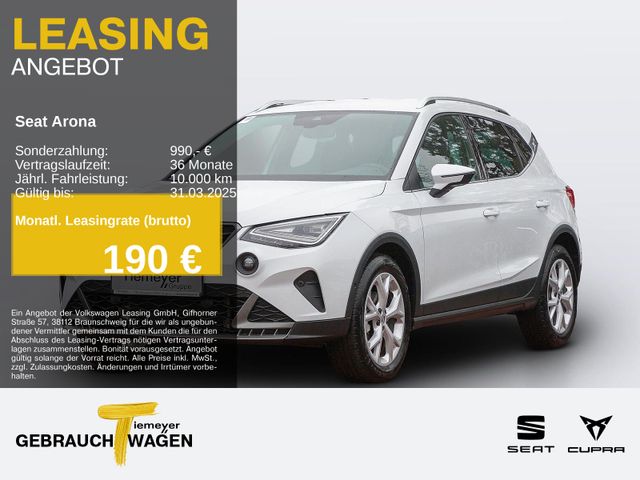 Seat Arona 1.0 TSI DSG FR KAMERA NAVI LED ACC