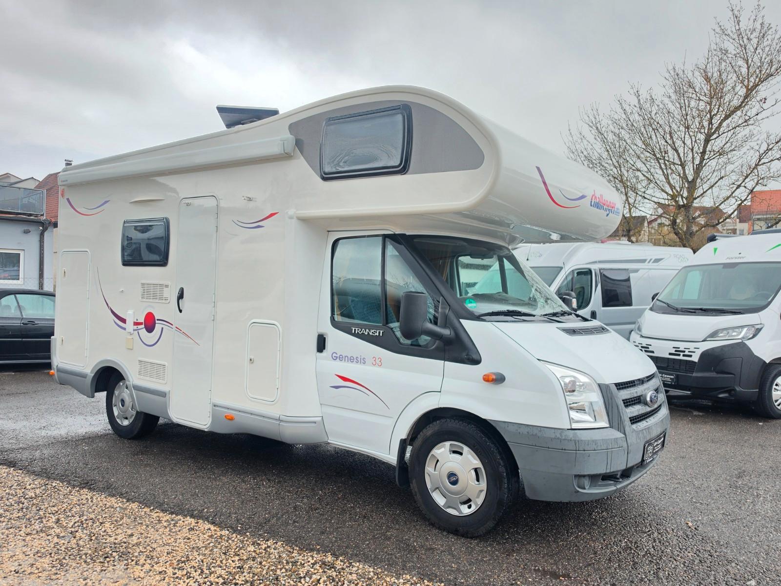 Challenger GENESIS 33 *ETAGENBETT*KLIMA*34.000KM*RFK*HG*AHK