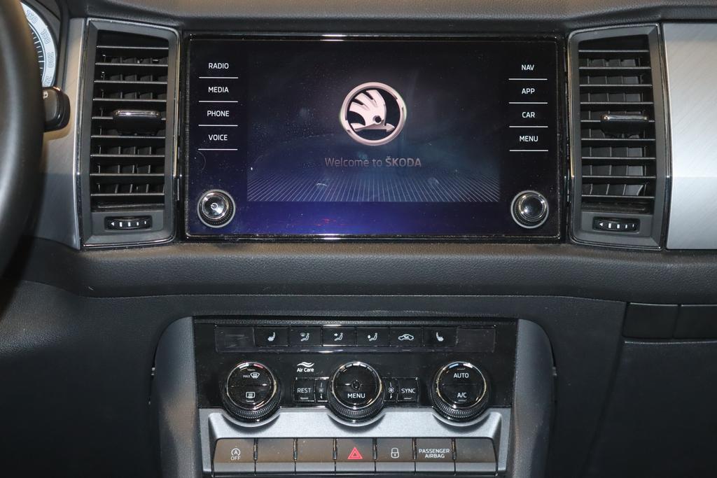 Skoda Kodiaq 2022 г. Чёрный, пробег 54500 км