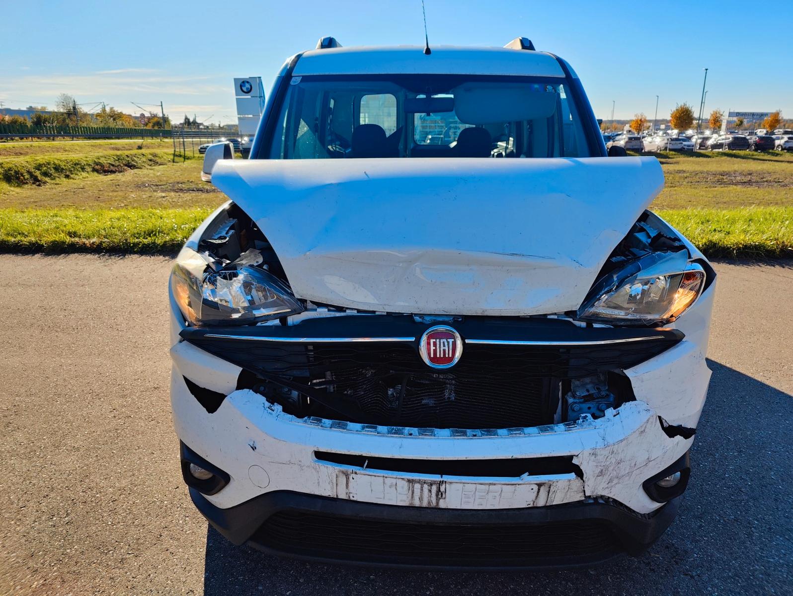Fiat Doblo 2015 — rear view