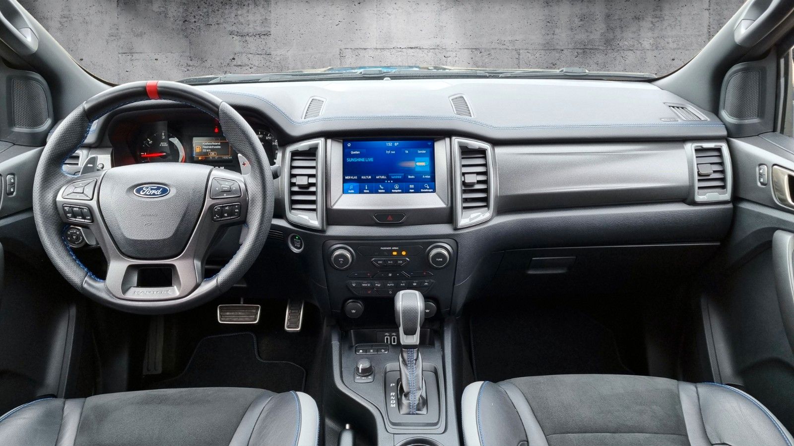 Fahrzeugabbildung Ford Ranger Raptor Doppelkabine 4x4