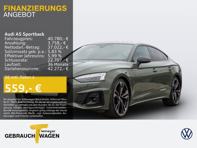 Audi A5 Sportback 45 TFSI Q S LINE NAVI KAMERA BuO ST