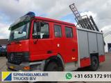 Mercedes-Benz Actros 1831 4X4 ZIEGLER BOMBEROS POMP,2500 L TAN - Mercedes-Benz T 2