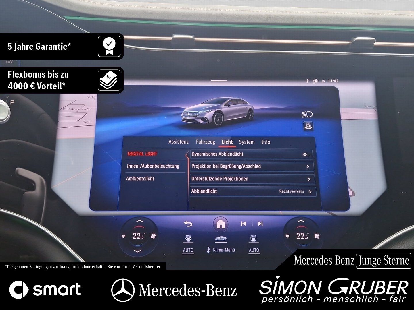 Fahrzeugabbildung Mercedes-Benz EQS 53 4M+ AMG Fond+ Massage Sitzklima Mod 24