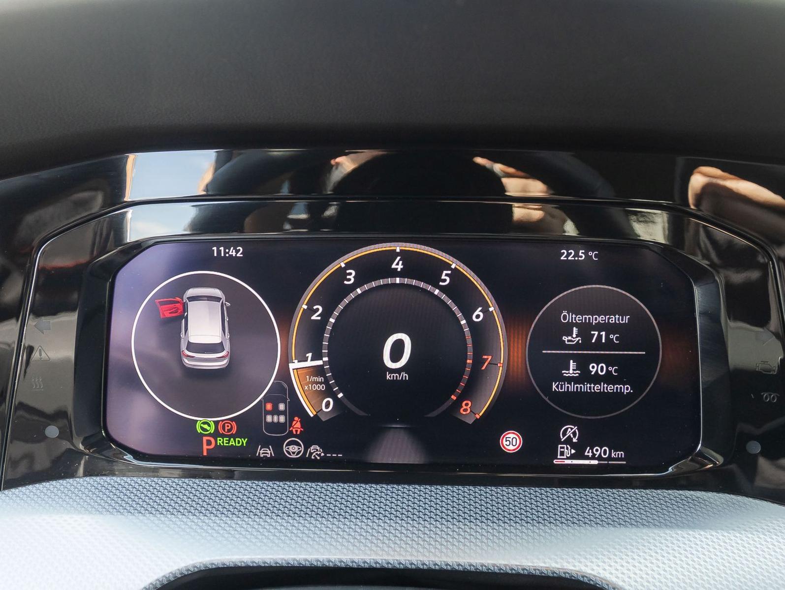 Volkswagen Golf VIII Goal 1.5 eTSI DSG Navi LED ACC EPH AHK, миниатюра 14