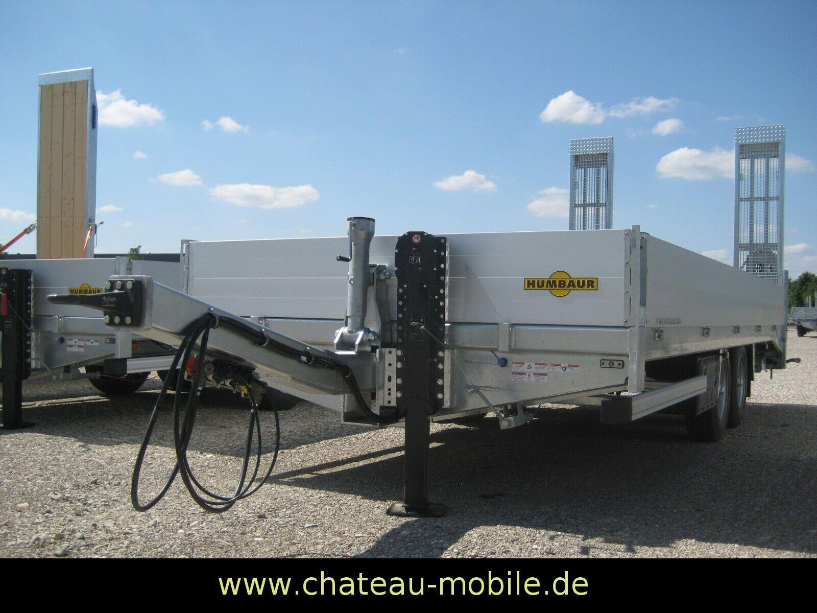 Humbaur Tandem-Tieflader HBT 106225 BS abgeschrägt