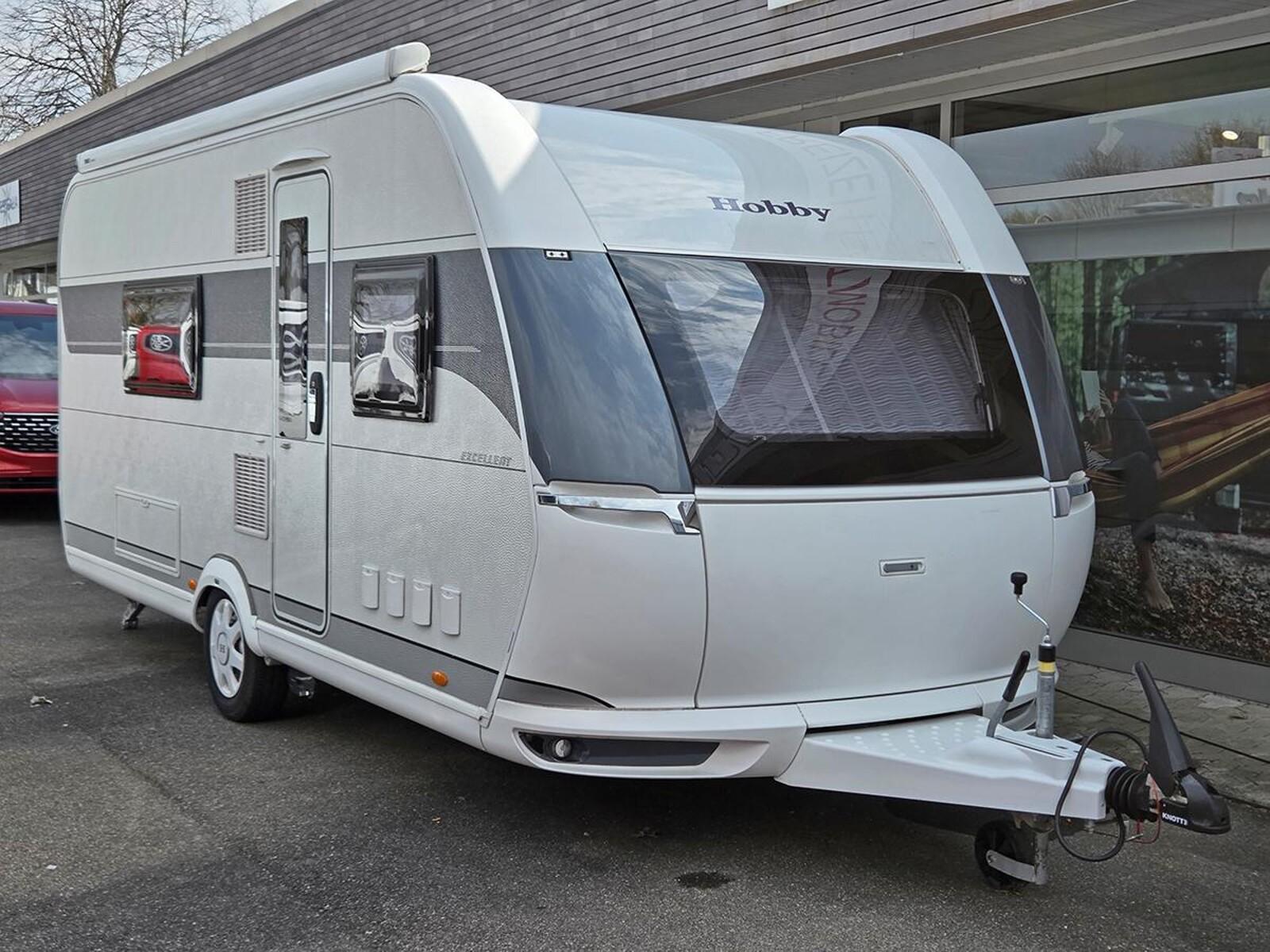 Hobby Excellent 495 WFB *MARKISE*MOVER*CITY*GAS AUSSEN