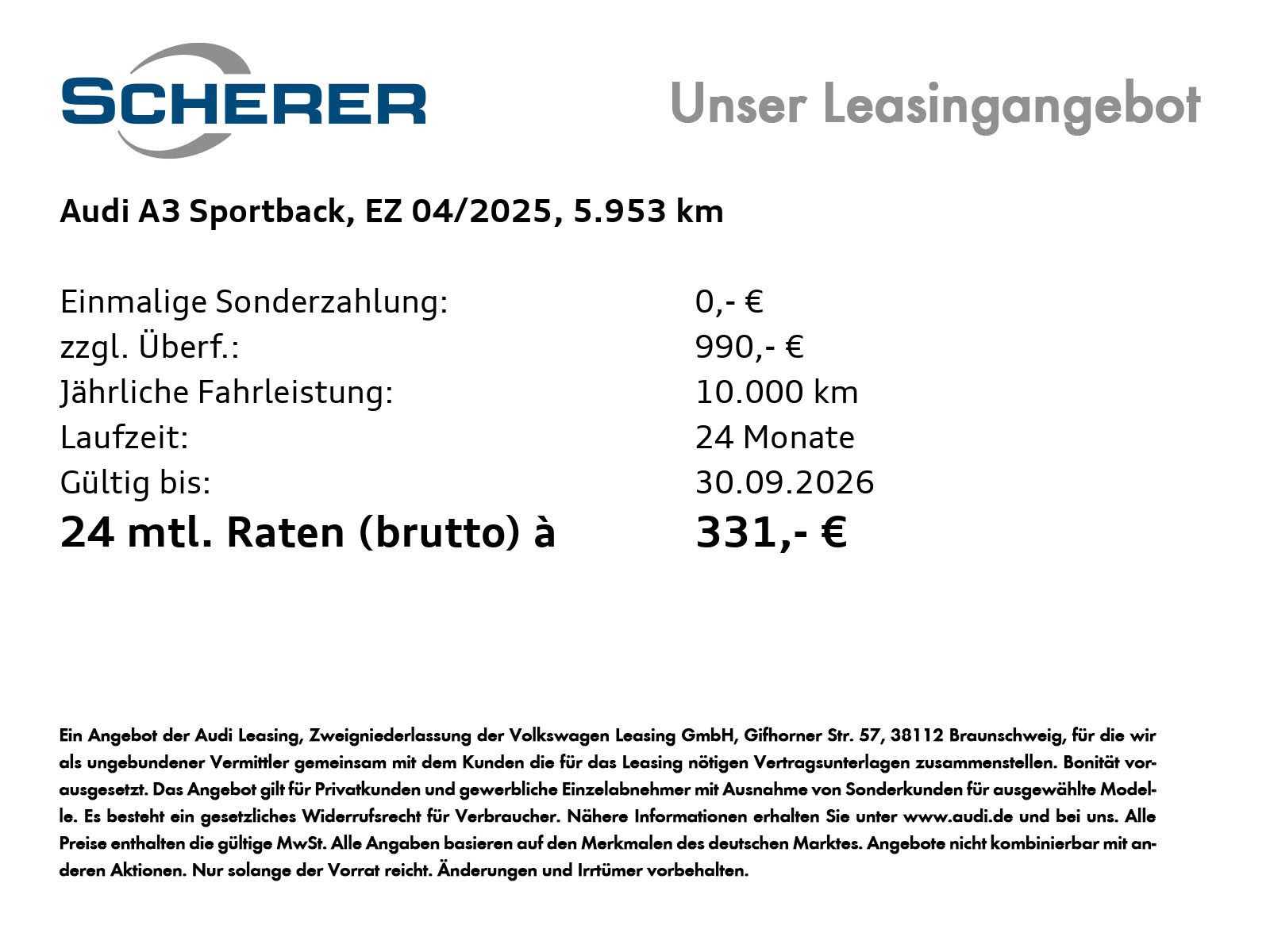 Audi A3 - Bild 2