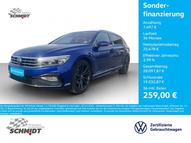 Volkswagen Passat Variant 1.5 TSI DSG Elegance R Line Leder