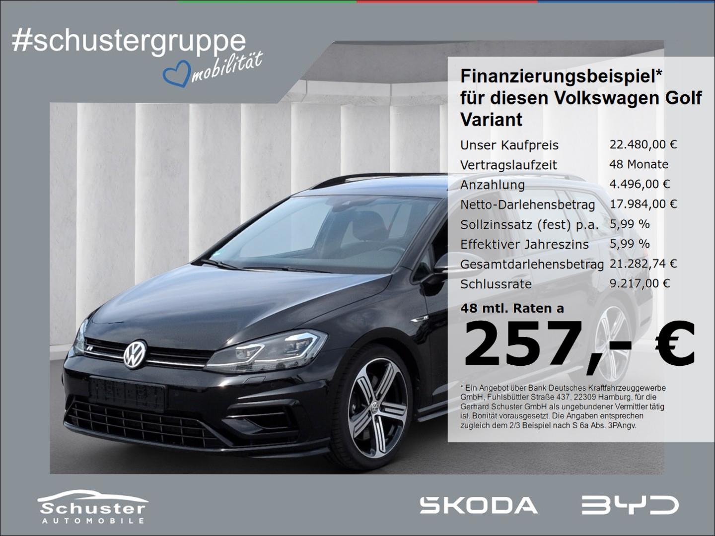 Volkswagen Golf Variant VII R 4Mot 2.0TSI*DSG LED ACC Navi