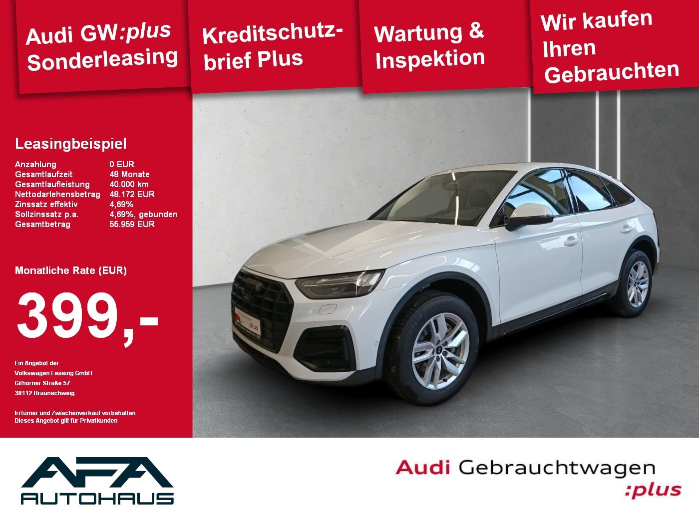 Audi Q5 Sportback 40 TDI qu. Pano*AHK*360°*Matrix