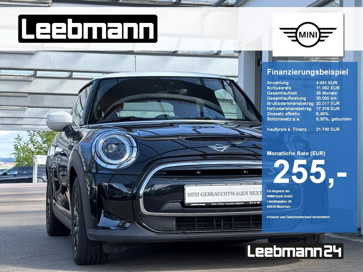 MINI Cooper SE 3-Türer Classic Leder 2 JAHRE GARANTIE