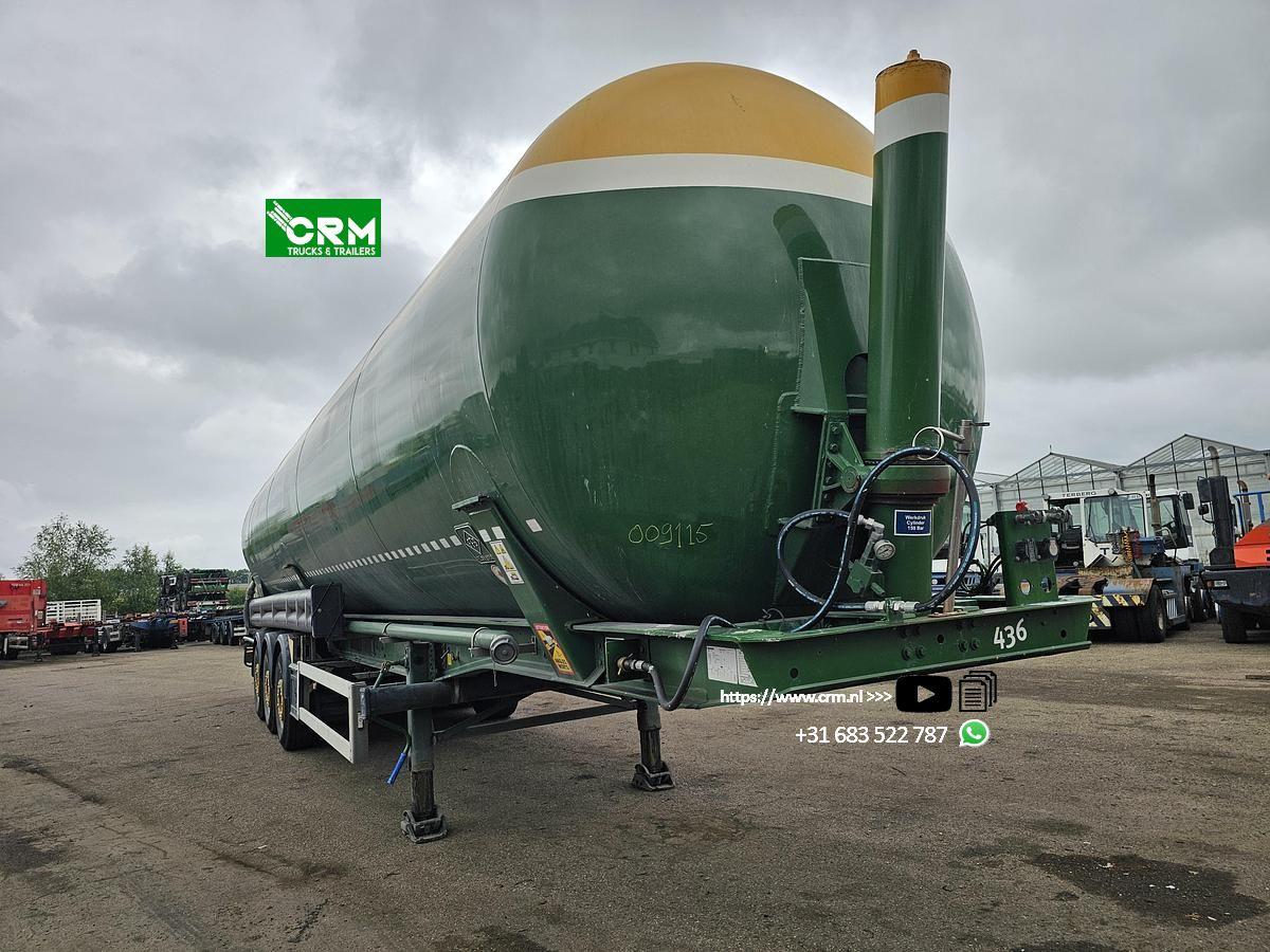 Feldbinder KIP 63.3 |ALUMINIUM TIPPER | 6500 KG| 63 M3 