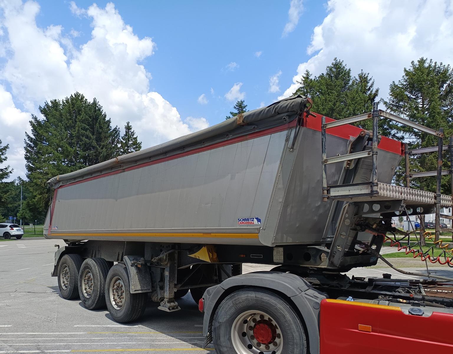 Schmitz Cargobull SKI 24, Alukippmulde 24 m³