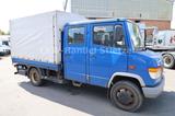 Mercedes-Benz 814D Vario Pritsche + Plane, LBW, 7 Sitze, PMK2 - Mercedes-Benz Kastenwagen hoch + lang 814