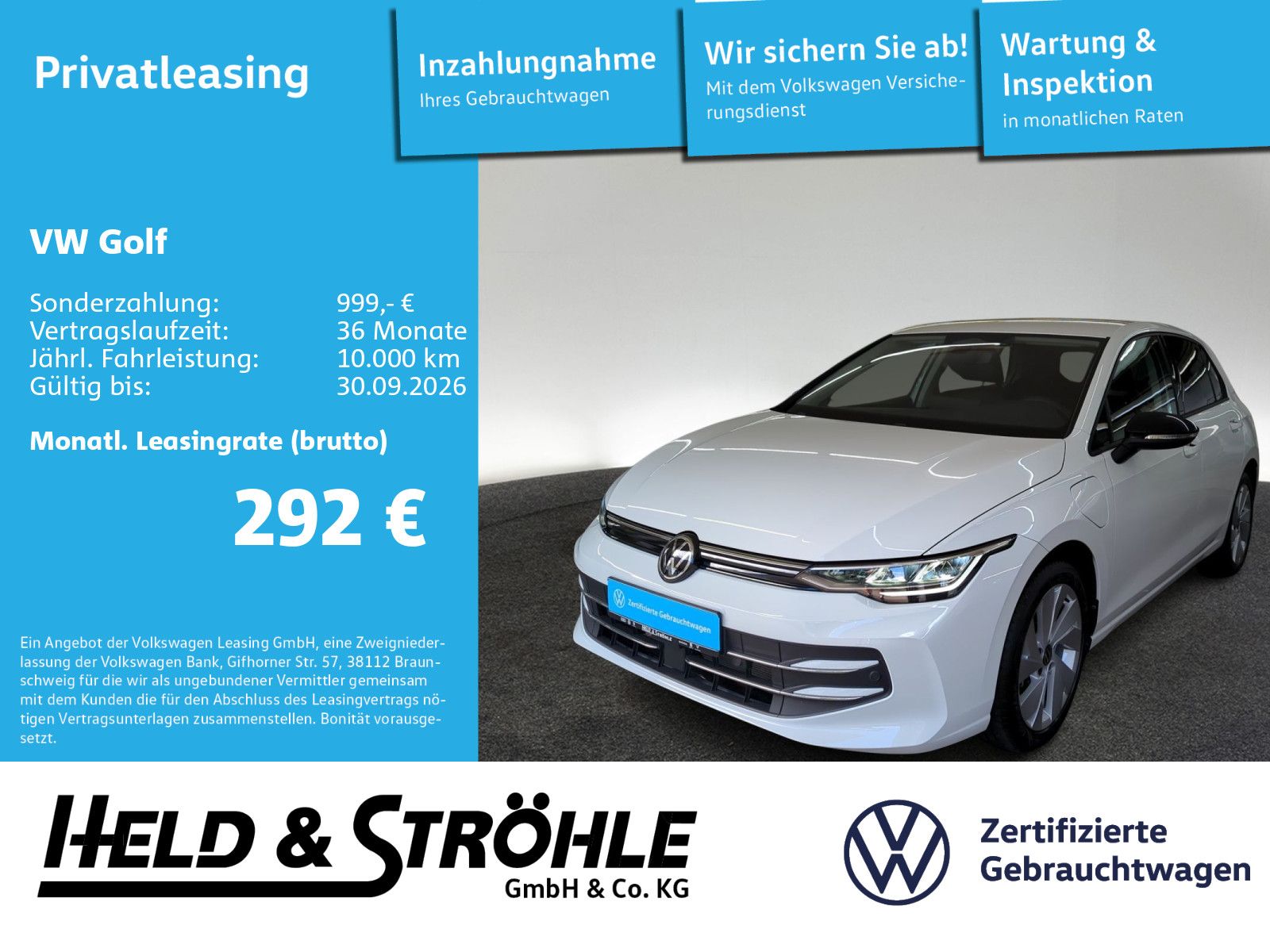 Volkswagen Golf 8 ENERGY eHybrid DSG NAV AHK KAM 17 IDA SHZ foto 1