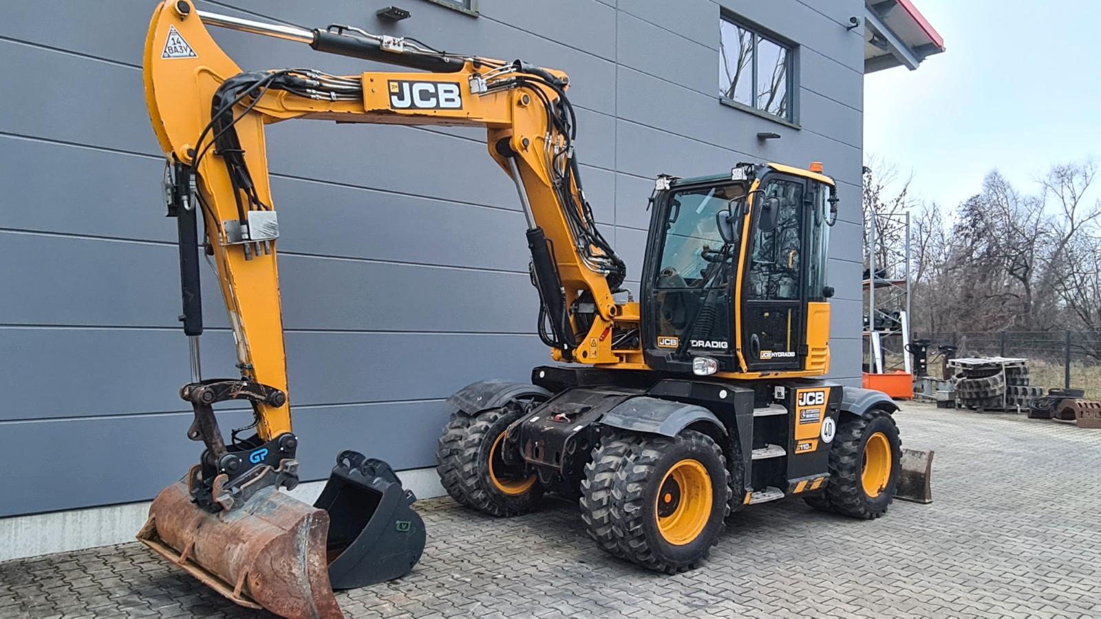 JCB Hydradig HD 110 WT 4F - A/C - 2 Löffel