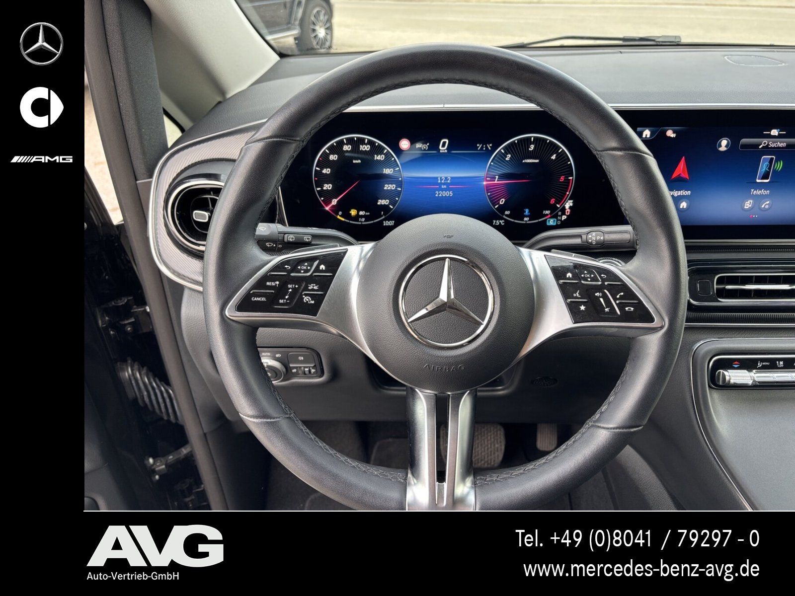 Mercedes-Benz V 220 d Lang MBUX DIST RFK LENKRADHZ CarPlay AR foto 10