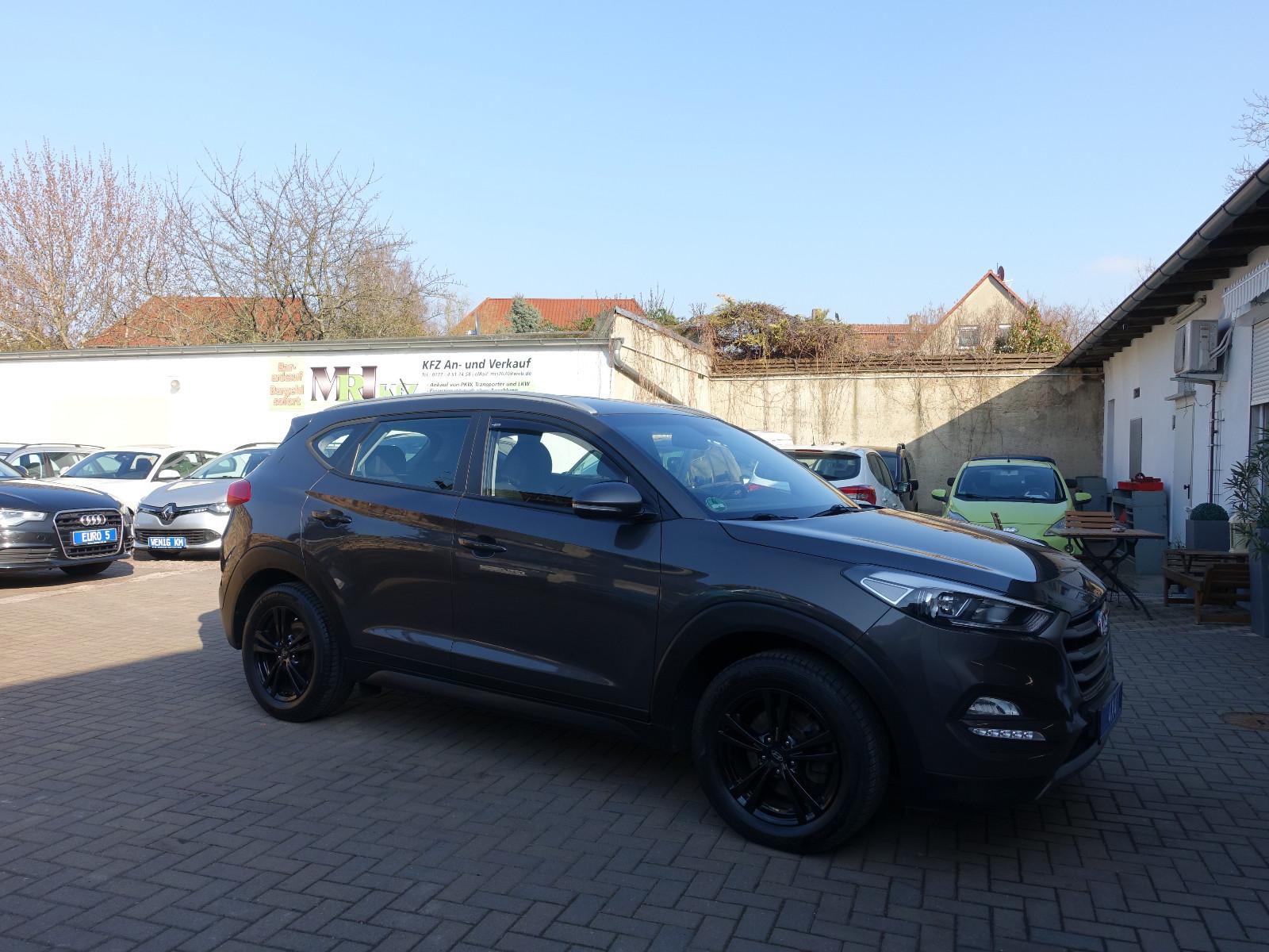 Hyundai Tucson 2,0/136PS, 4WD, EU6, AHK, WRäder, TÜV neu