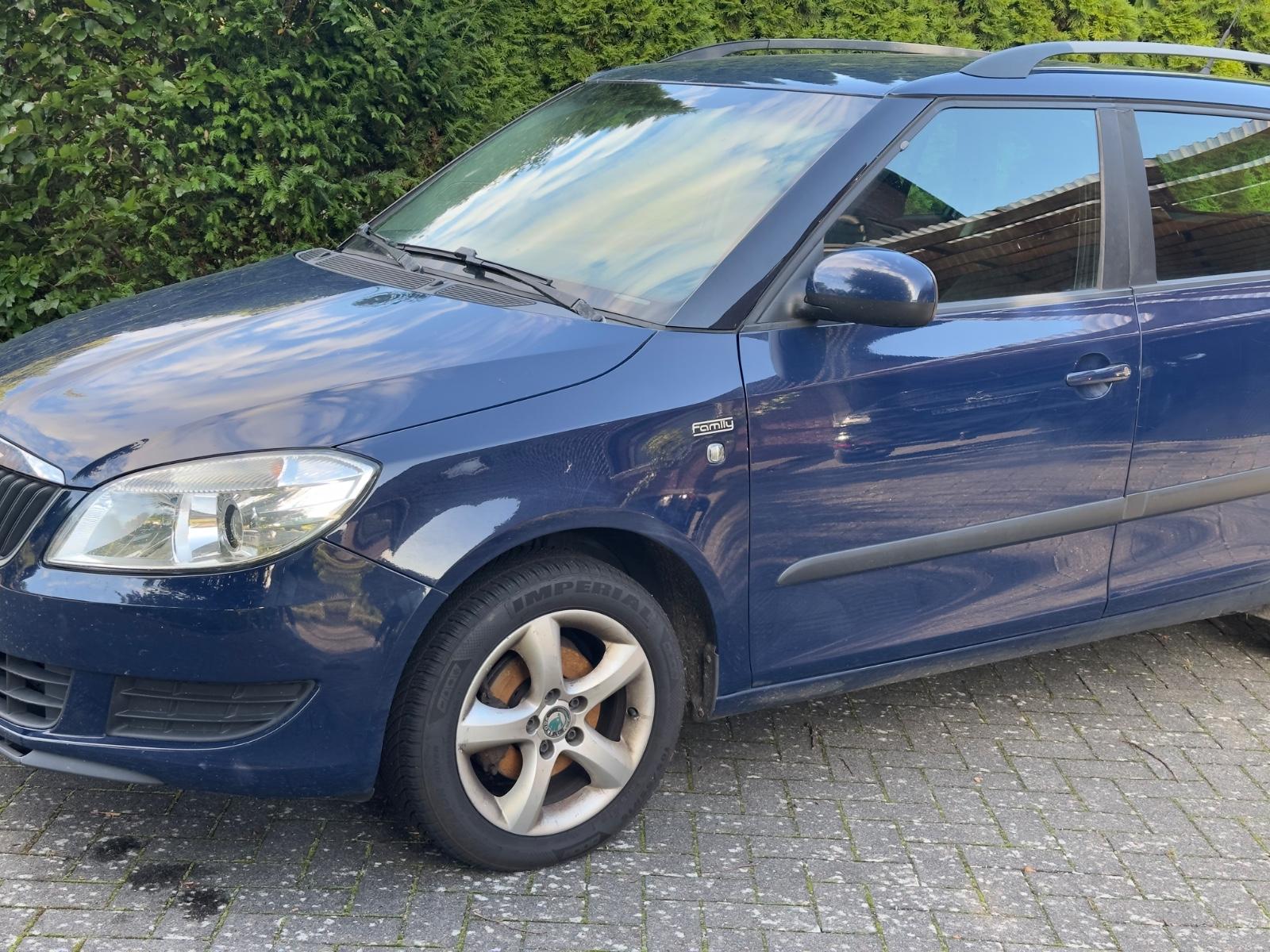 Skoda Fabia 2011 — вигляд ззаду