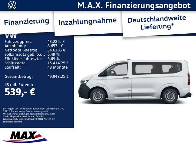 Volkswagen e-Transporter Kombi BEV 100 kW 32 % Preisvorteil