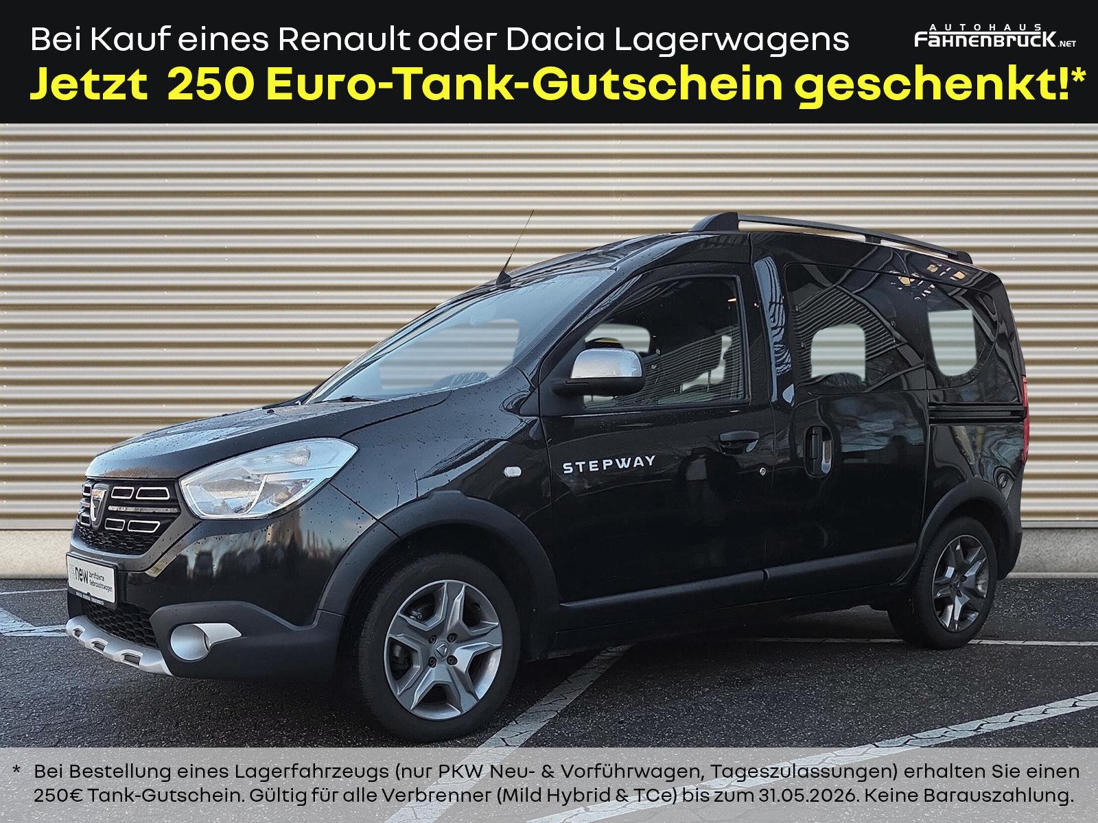 Dacia Dokker Stepway Plus TCe 130 Navi PDC h+Kamera