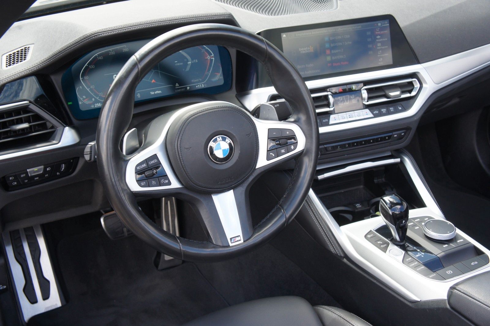 BMW 420i Cabrio M Sport LIVE LEDER SHADOW 19Z H&K foto 11