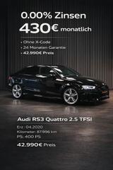 Audi RS3 2.5 TFSI S tronic quattro/LEDER/PDC/MATRIX - Audi RS3 mit Benzin-Antrieb: Limousine