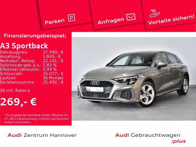 Audi A3 Sportback e-tron S line 40 TFSIe HuD Kamera L