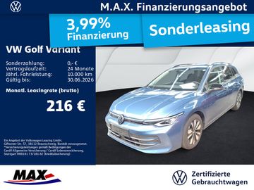 Volkswagen Leasingangebot: Volkswagen Golf VIII Variant 1.5 eTSI DSG GOAL LED+AHK+ACC+