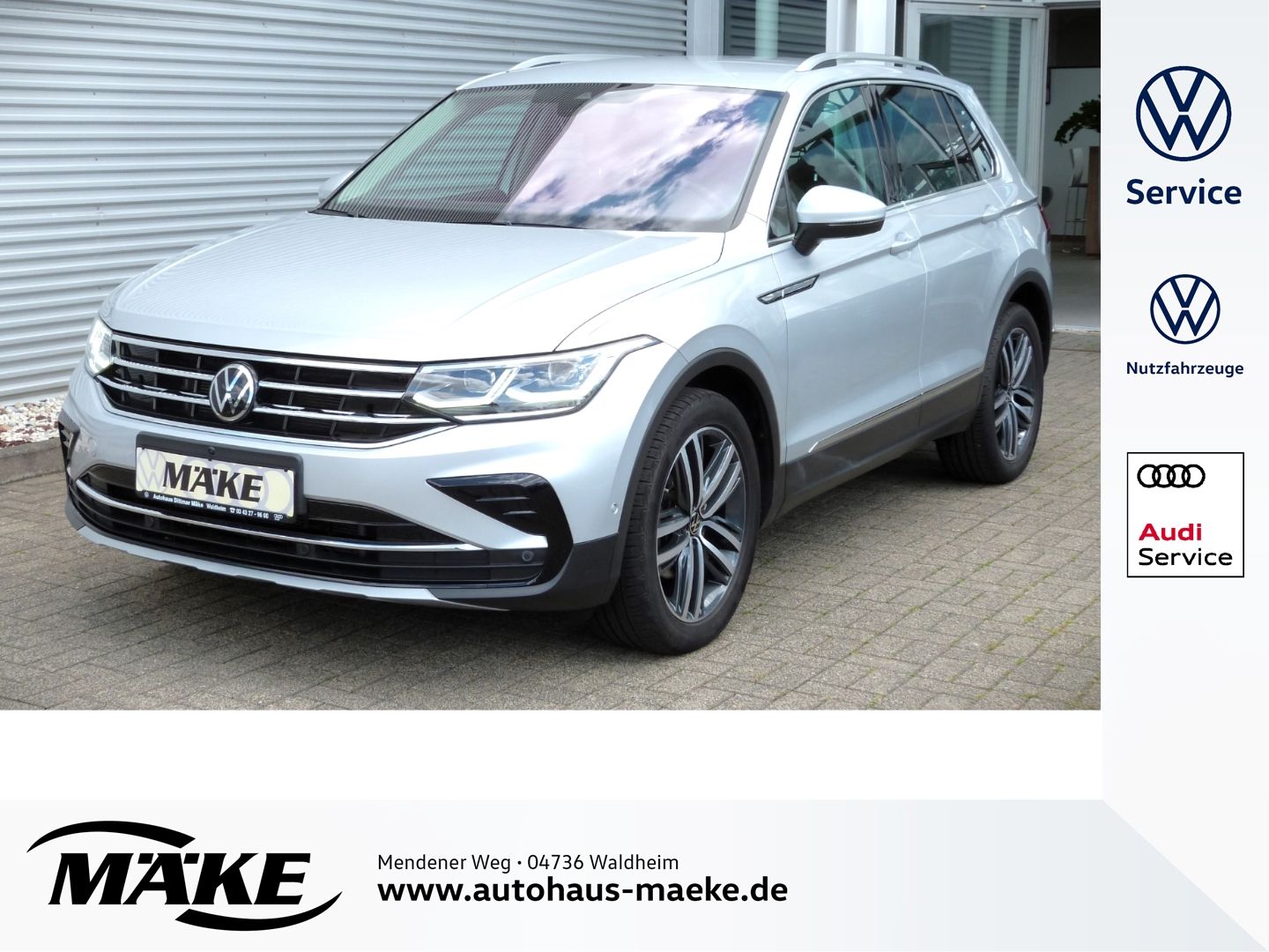 Tiguan 2.0 TDI DSG Elegance, DCC, AHK, ACC, LED-