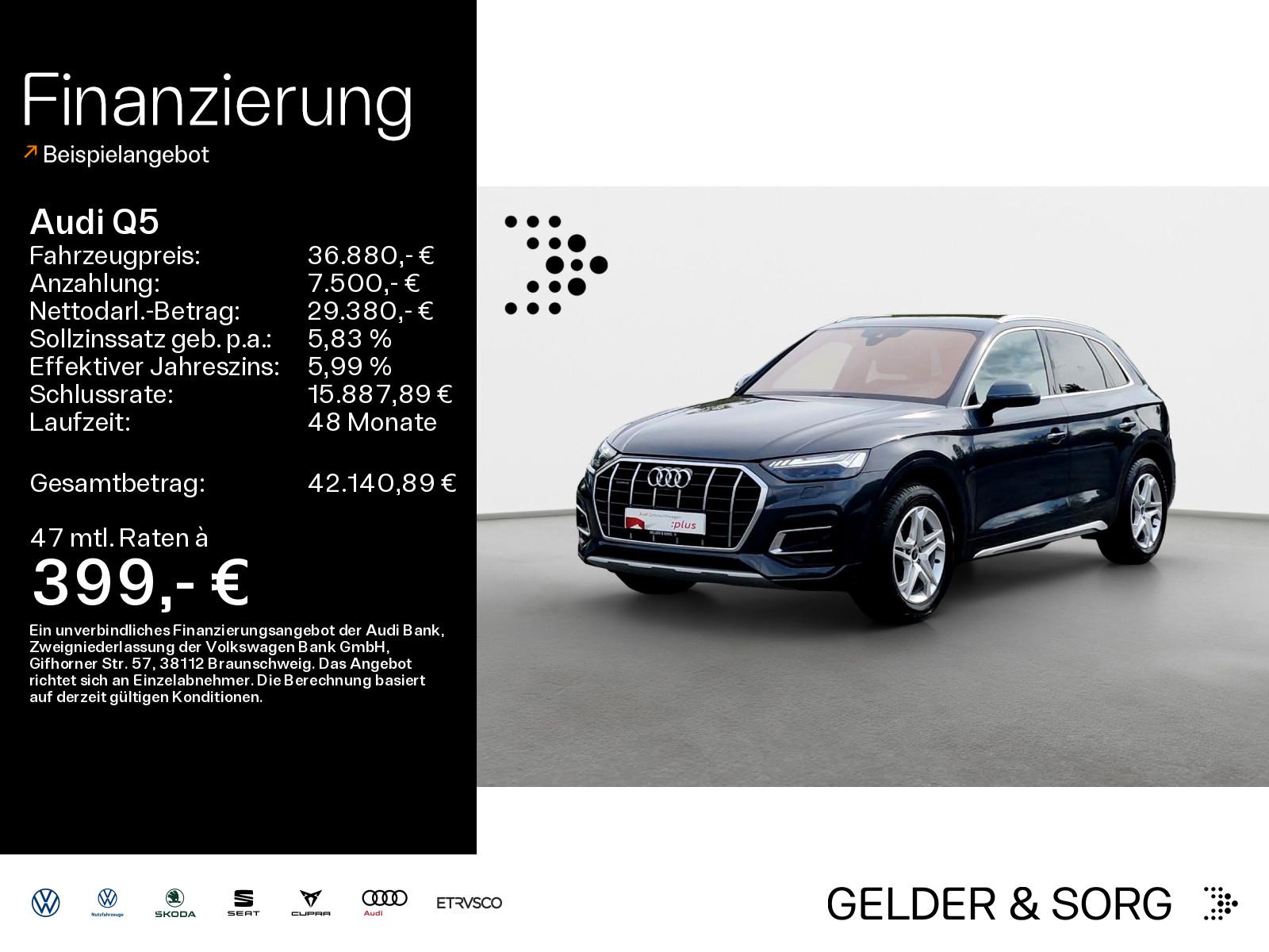 Audi Q5 40 TDI advanced qu Business*HuD*Air*AHK*360°*