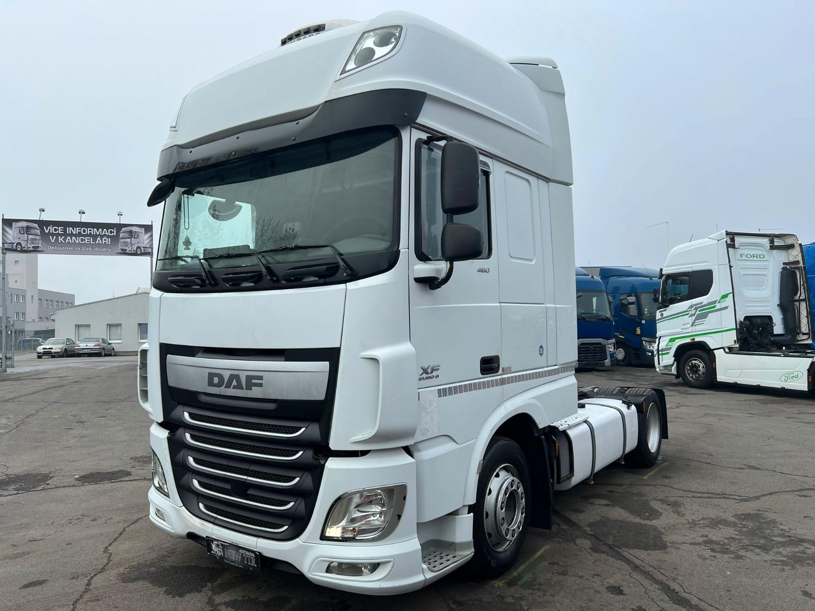 DAF XF 460 LOW DECK AUTOMAT EURO VI  MOTOR SCHADEN