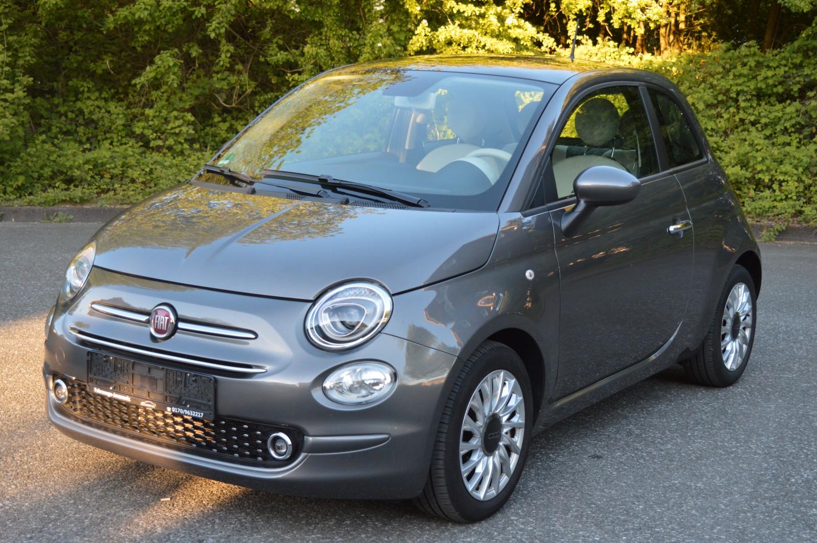 Fiat 500 Lounge-NAVI-PDC-PANORAMA-KLIMA-TOP