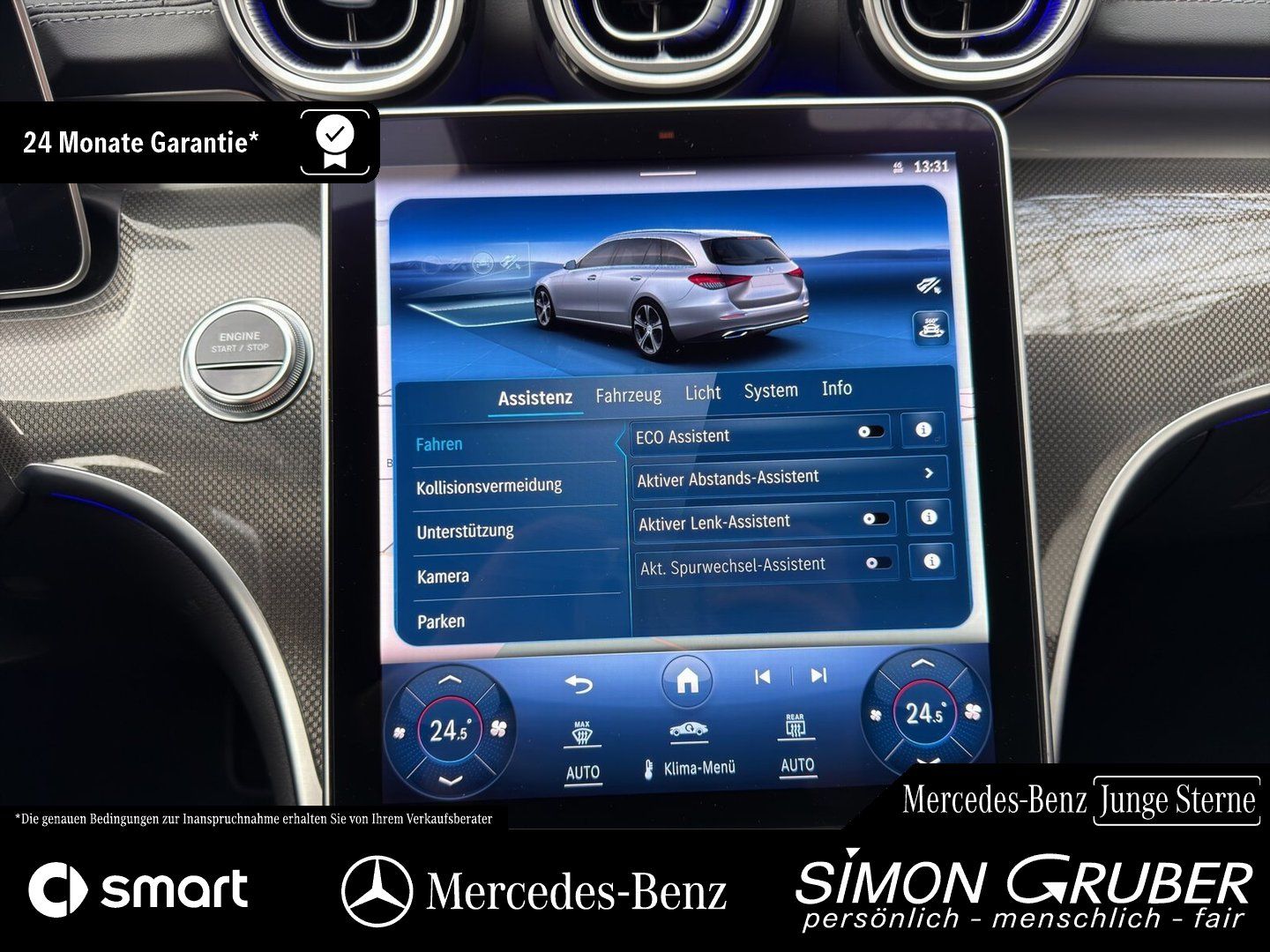 Fahrzeugabbildung Mercedes-Benz C 300 Te AMG Pano Massage Sitzklima HUD AHK