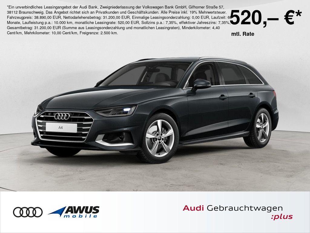 Audi A4 Avant 35 2.0 110kW TFSI advanced