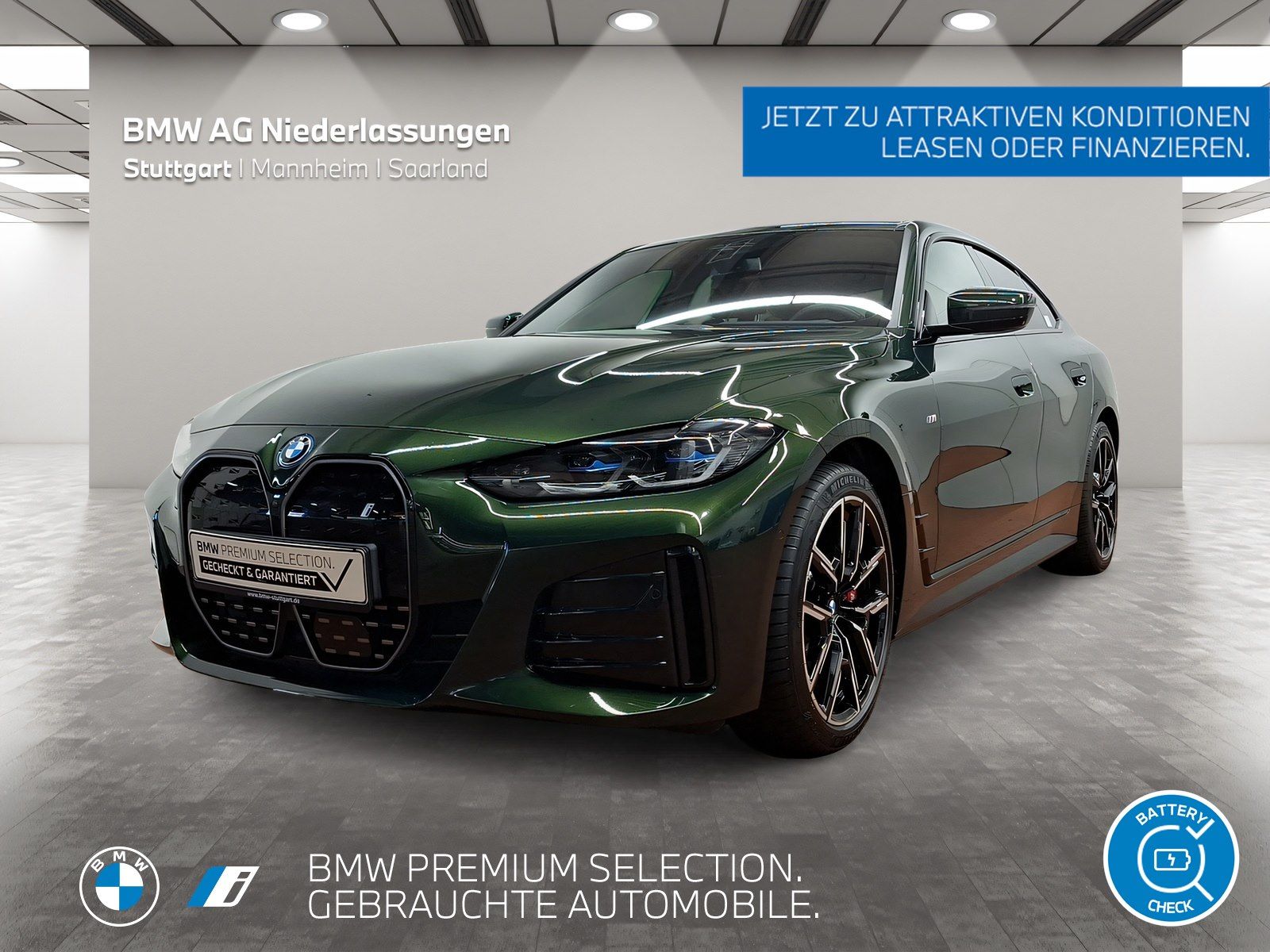BMW i4 eDrive40 Gran Coupé M Sport AHK Laser Kamera foto 1