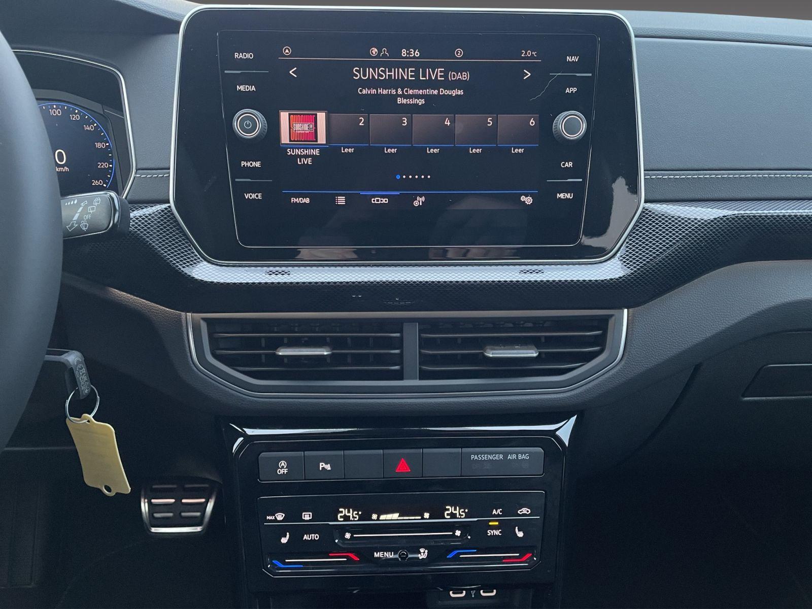 Volkswagen T-Cross 1.0 TSI 7-Gang DSG R-Line AHK DAB+, миниатюра 10