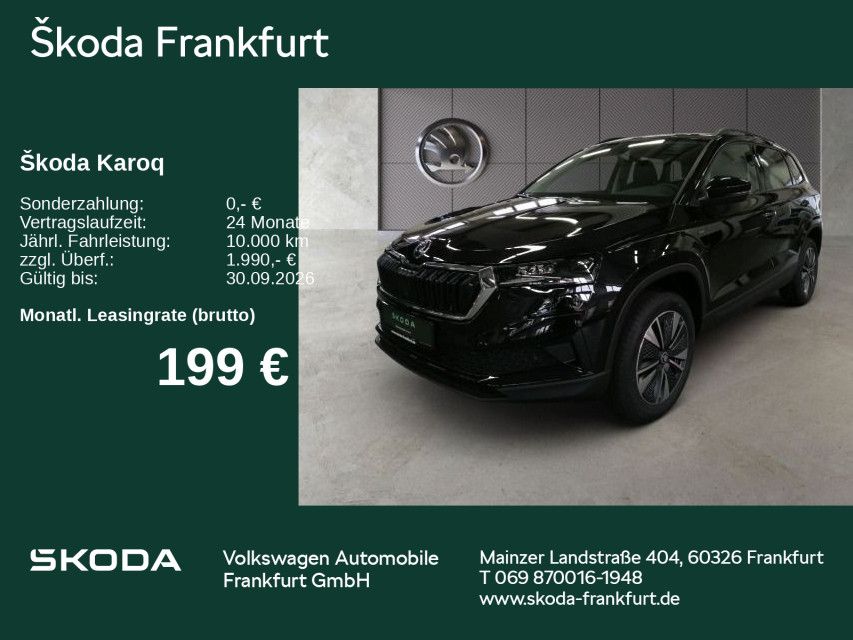 Skoda Karoq Tour 1,5 TSI DSG AHK/ Fahrassistenz Plus/ 