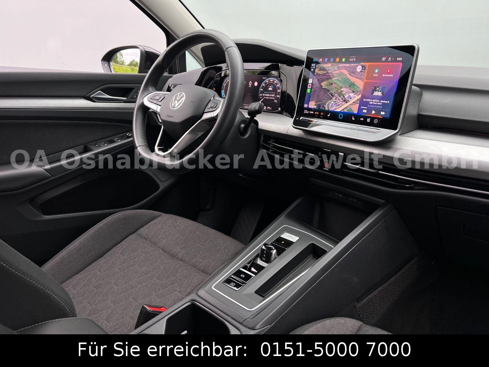 Volkswagen Golf 8 Kombi 1.5 eTSI 150PS Life Lenkradheizung, миниатюра 19