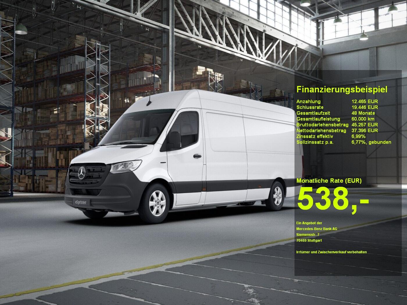Mercedes-Benz eSPRINTER 414 KASTEN L3H2 - 113 kWh (SPRINTER)