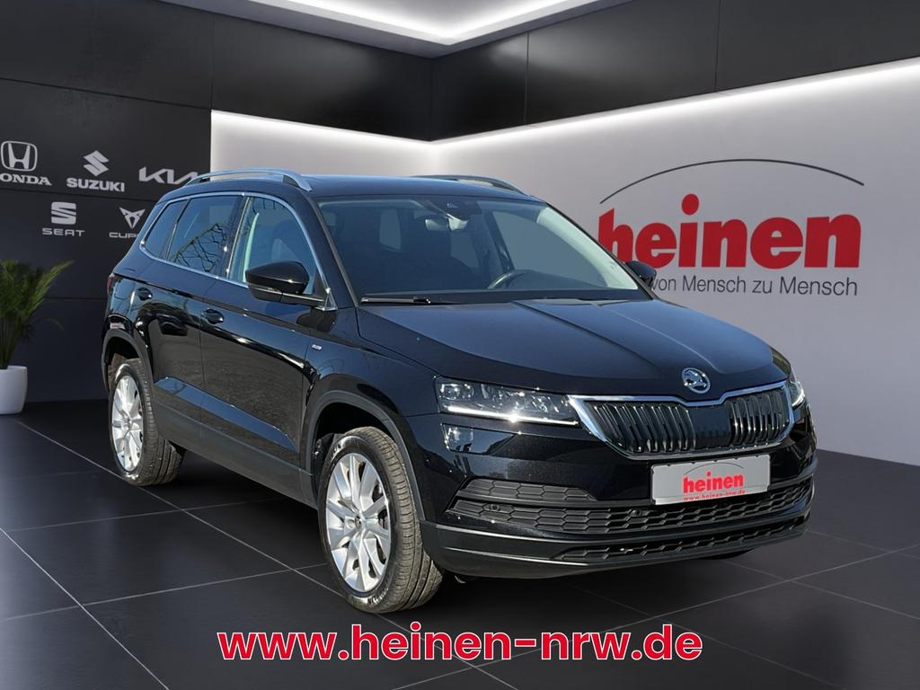 Skoda Karoq 2022 г. Чёрный, пробег 44786 км