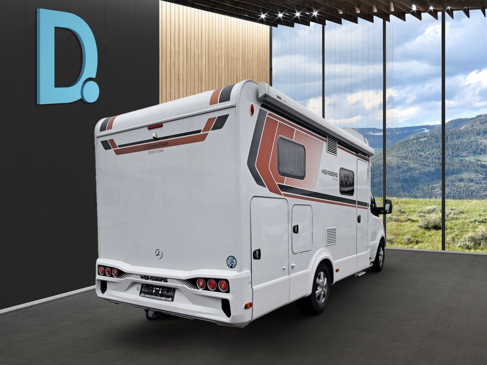 Fahrzeugabbildung Weinsberg CaraCompact Suite MB EDITION PEPPER 640 MEG AHK